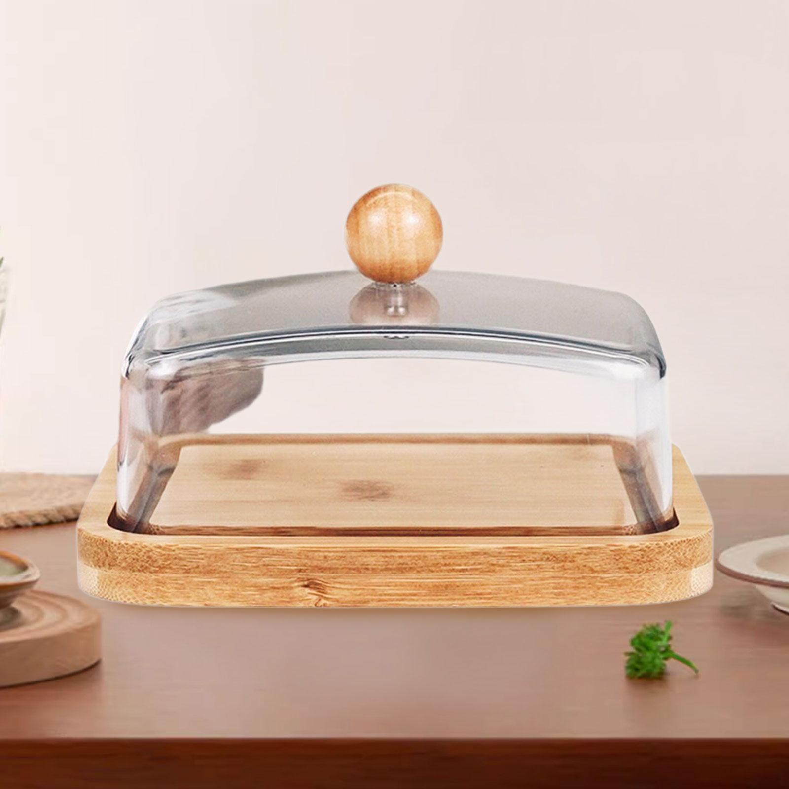 Bamboo Cutlery Set - Prato de manteiga de bambu com
