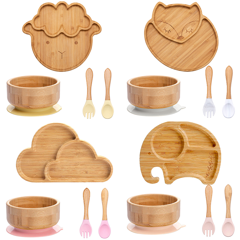 Bamboo Cutlery Set - Conjunto de utensílios de mesa de