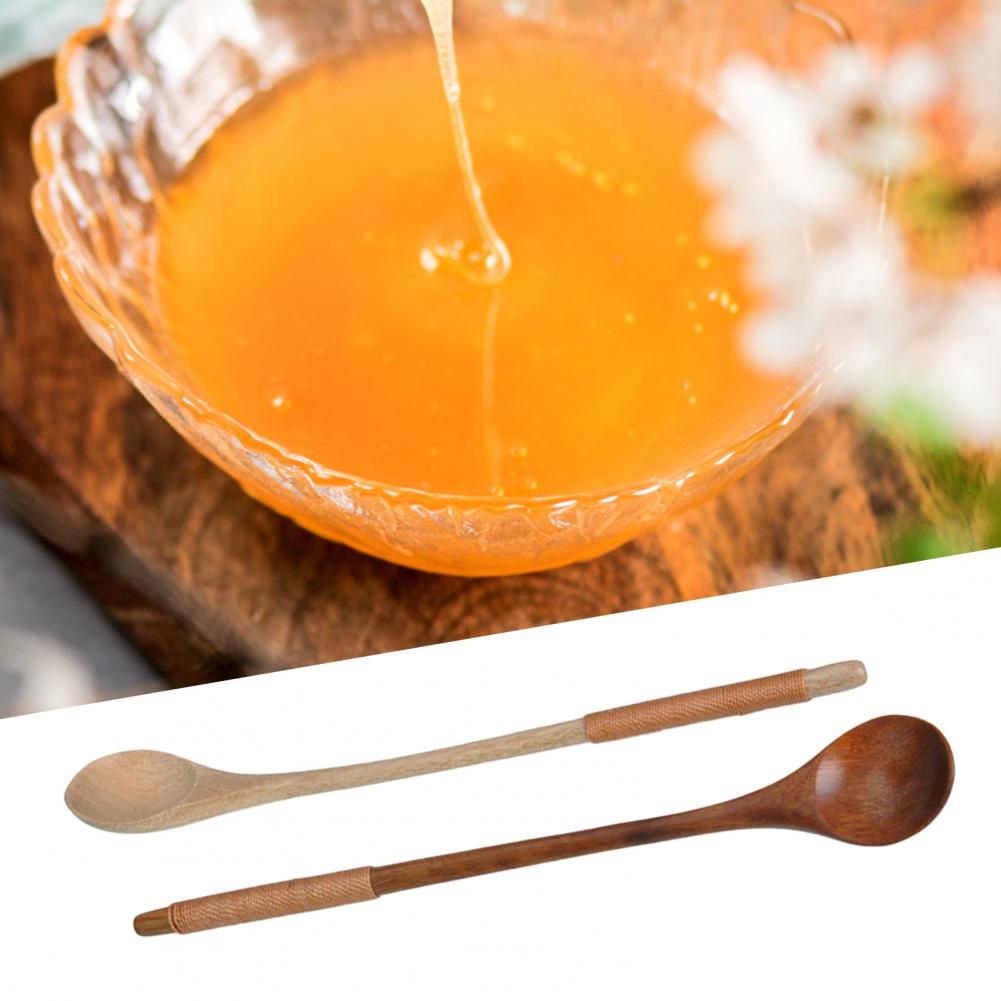 Colher de madeira com cabo lon - Bamboo Cutlery Set avaliação e preço