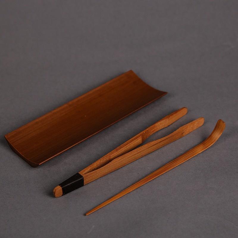 3/4/5 pçs bambu carbonizado co - Bamboo Cutlery Set avaliação e preço
